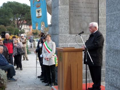L'intervento di Mario Agnesina, presidente della Soms di Suna.