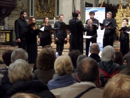 L'Ensemble  Vocale Mousikè di Muggiò.