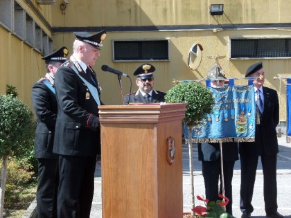 L'intervento del comandante provinciale Fabio Bellitto.