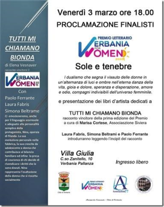 premio verbania for women
