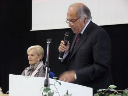 L'onorevole Livia Turco e Nino Boeti.