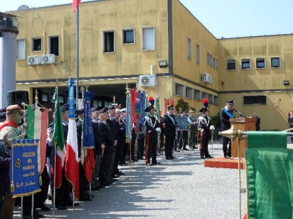 L'intervento del comandante provinciale Luca Politi.