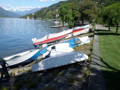 UN RAID VANDALICO PER AFFONDARE LE BARCHE SUL LUNGOLAGO DI SUNA