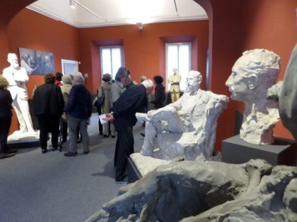 UN POMERIGGIO NELLA GIPSOTECA DEL MUSEO CON GLI STUDENTI DEL LICEO CAVALIERI