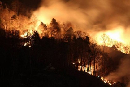 ANCORA INCENDI, IN FIAMME I BOSCHI SOPRA CREVOLADOSSOLA