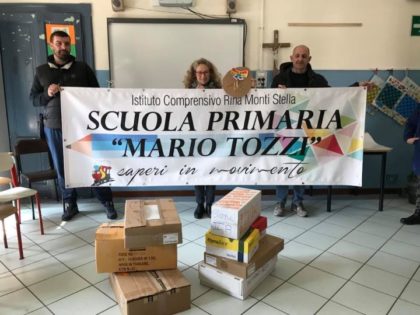 DAL CARNEVALE SUNESE DONI ALLA SCUOLA TOZZI