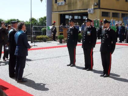 CARABINIERI IN FESTA: I MILITARI PREMIATI