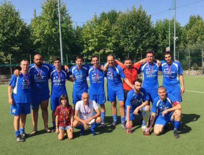 LA SQUADRA DI CALCIO DEL PESCE D’ORO SECONDA ALLE FINALI NAZIONALI