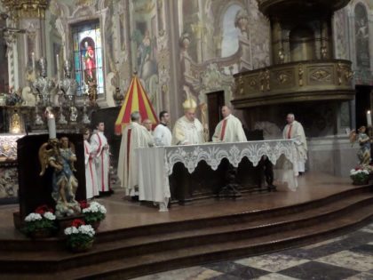 INAUGURATI I RESTAURI DELLA BASILICA DI SAN VITTORE E LANCIATO IL LORO COMPLETAMENTO – RASSEGNA FOTOGRAFICA