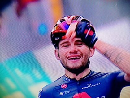 STRAORDINARIO SUCCESSO DI FILIPPO GANNA AL GIRO D’ITALIA