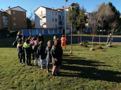 LE NUOVE PIANTUMAZIONI PROSEGUONO A SANT’ANNA