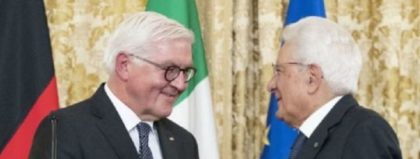 DEFINITO IL PROGRAMMA DELL’INCONTRO MATTARELLA-STEINMEIER