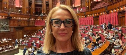 L’ONOREVOLE CRISTINA CAPOLISTA DI FORZA ITALIA NELLA CIRCOSCRIZIONE PIEMONTE 2