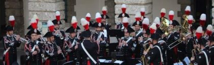 LA FANFARA DEI CARABINIERI A COSSOGNO