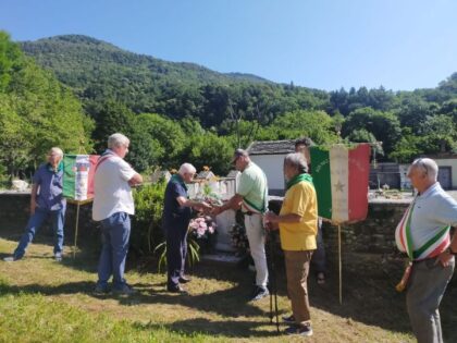 L’OMAGGIO ALLE VITTIME DEL RASTRELLAMENTO IN VAL GRANDE