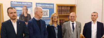 IL CENTRODESTRA UNITO PRESENTA LA CANDIDATURA DI MIRELLA CRISTINA