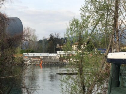 PASSERELLA SUL SAN BERNARDINO, RIPRENDONO I LAVORI